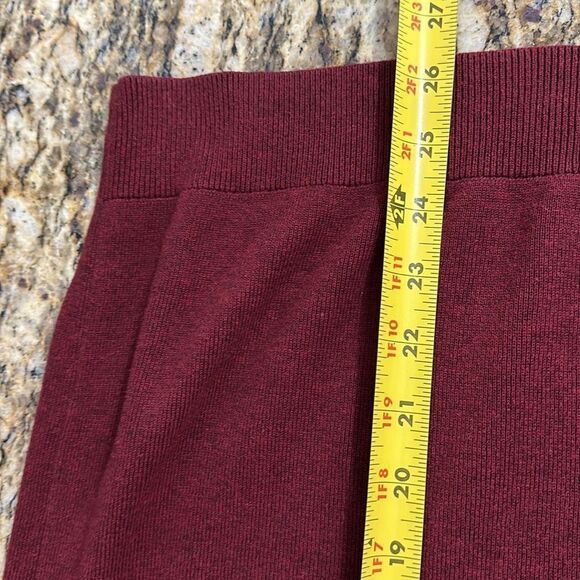 Armani Exchange Men's Button Mock Neck Sweater In Red Plum Size M - Picture 8 of 8